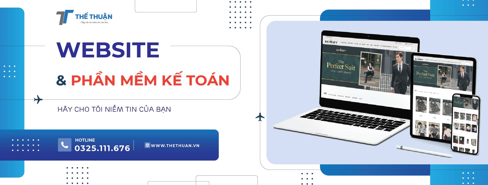 Banner Thế Thuận Thiết kế website và phần mềm kế toán-min